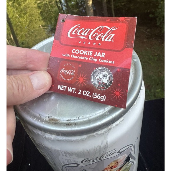 Vintage Houston Harvest 75th Anniversary Coca Cola Santa Cookie Jar New Sealed!! - Picture 6 of 10